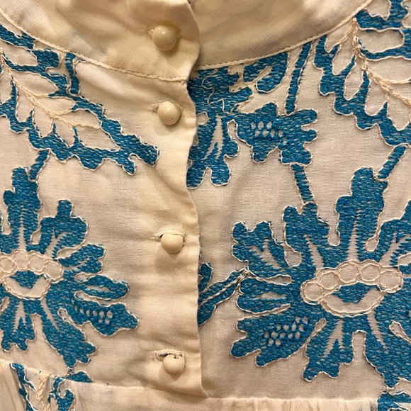 ANNA SUI Embroidered Top - Sz Medium - Picture 5 of 7